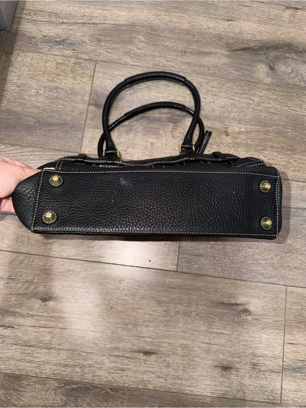 Vintage Coach Black Purse